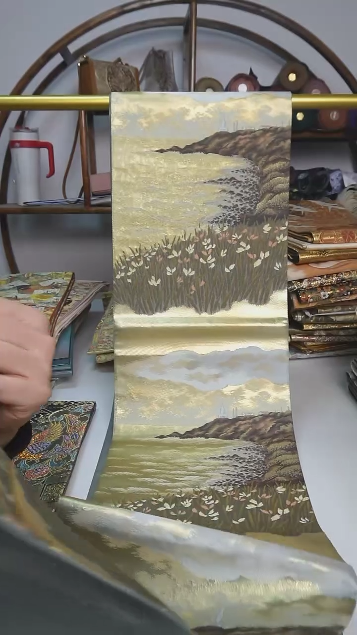 【闪购商品】织绣40西阵织六通风景