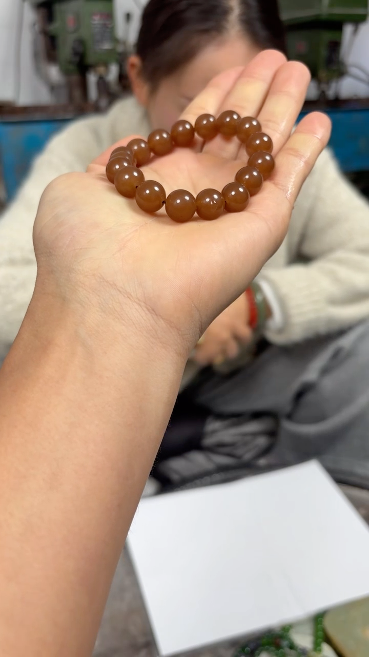 糖色卡12圆珠手串