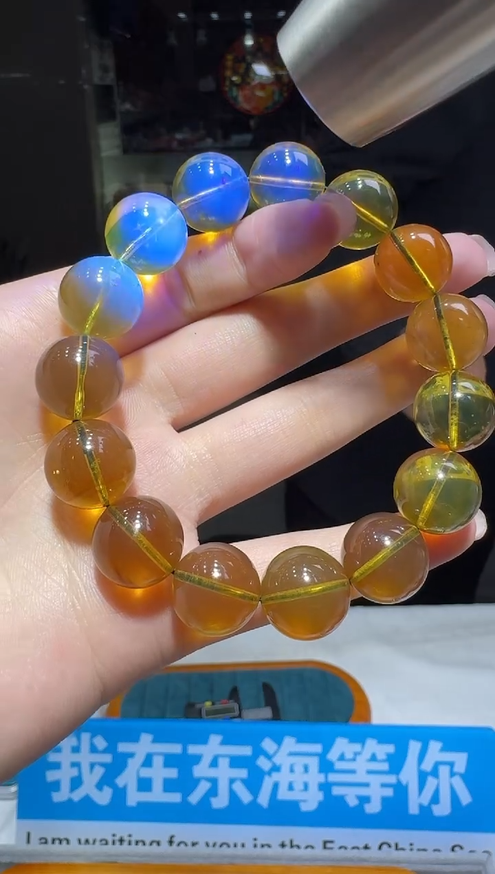 【闪购商品】琥珀手链未镶嵌多样性发一件 644