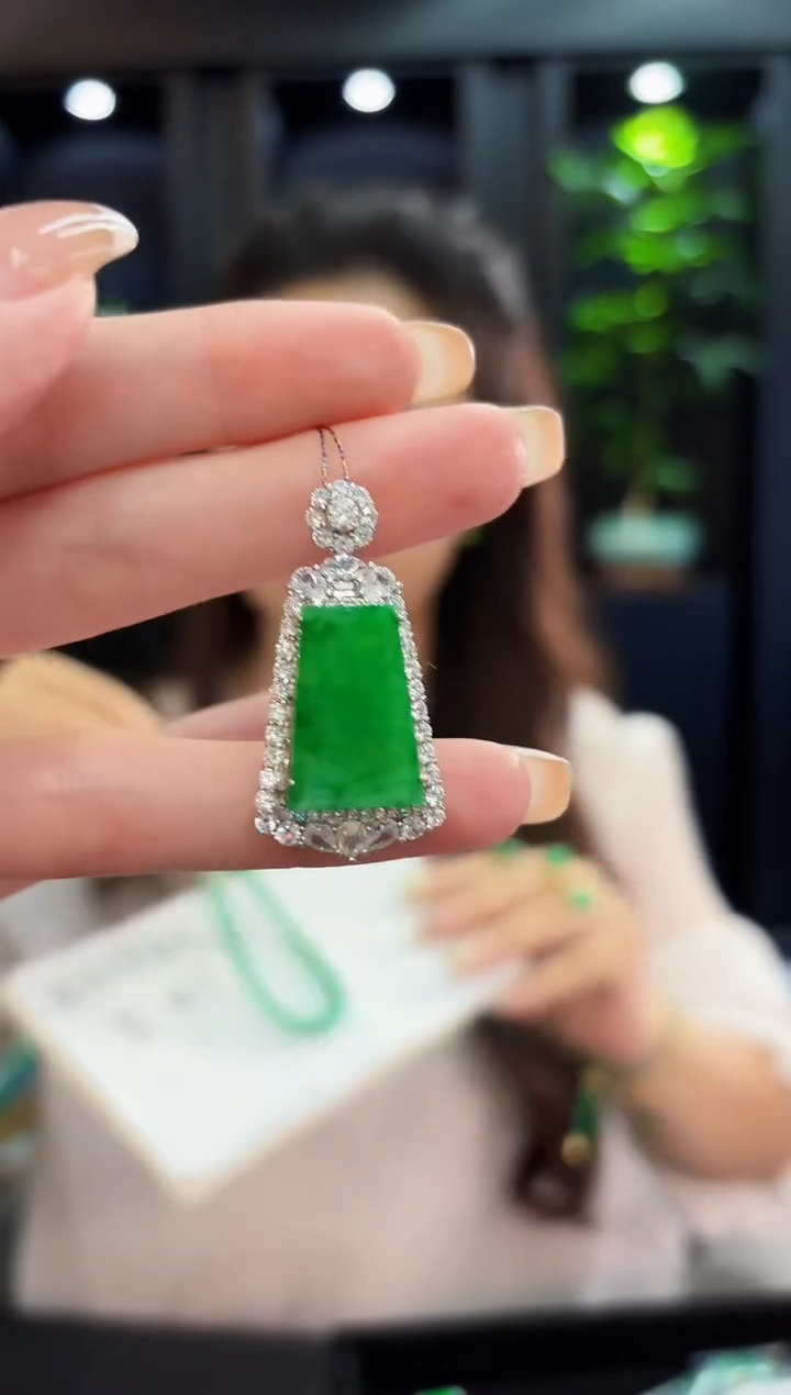 吊坠(不含链)未镶嵌翡翠 缅料A货/支持复检/一件