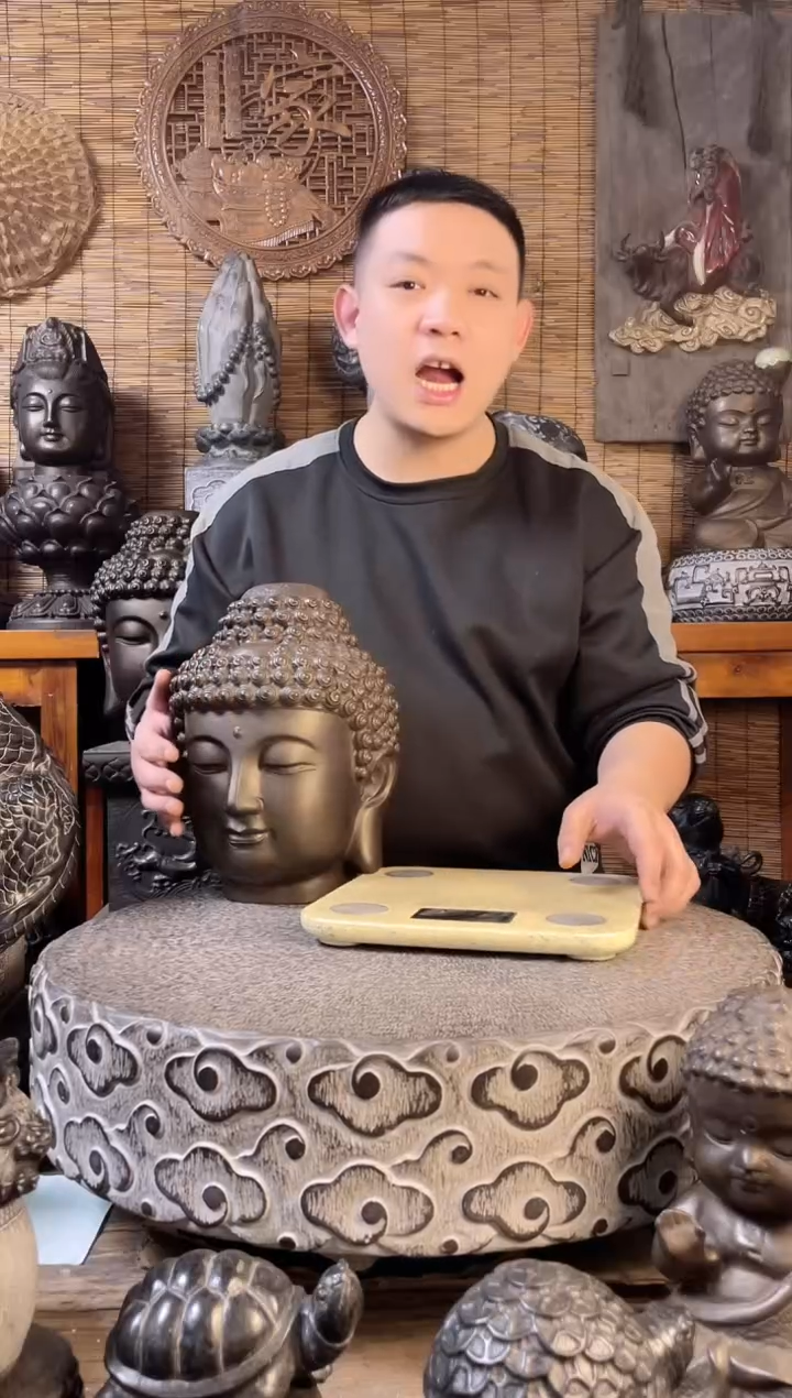 【闪购商品】21时来运转底座天然青石雕刻