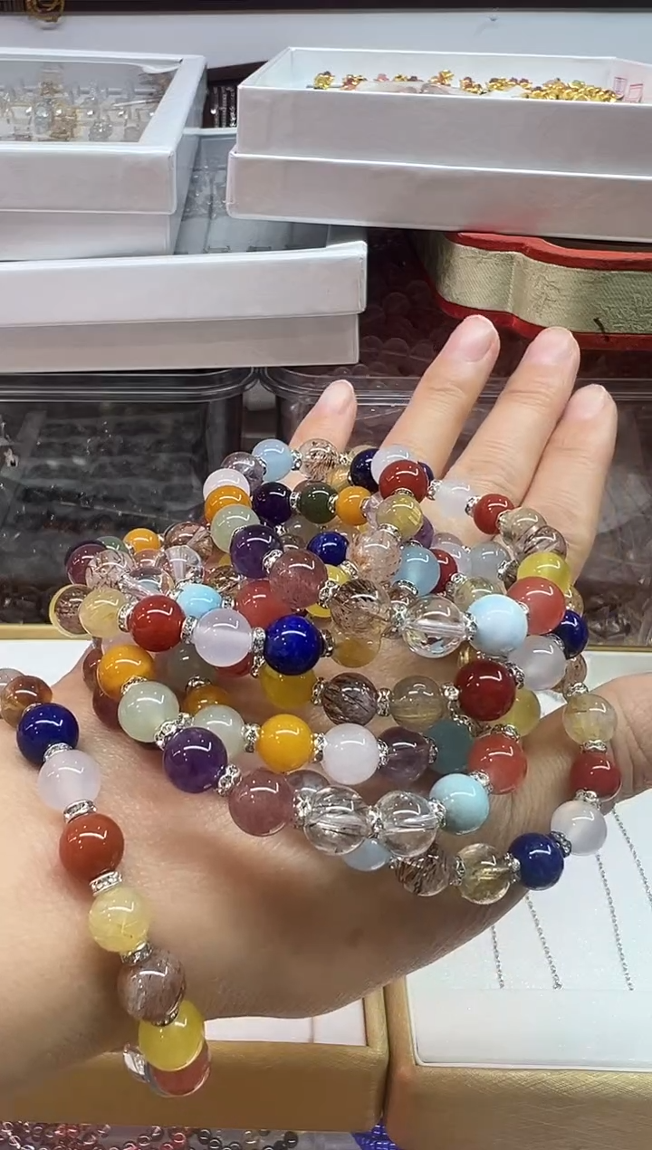 未镶嵌手链水晶1120m009多样性发一