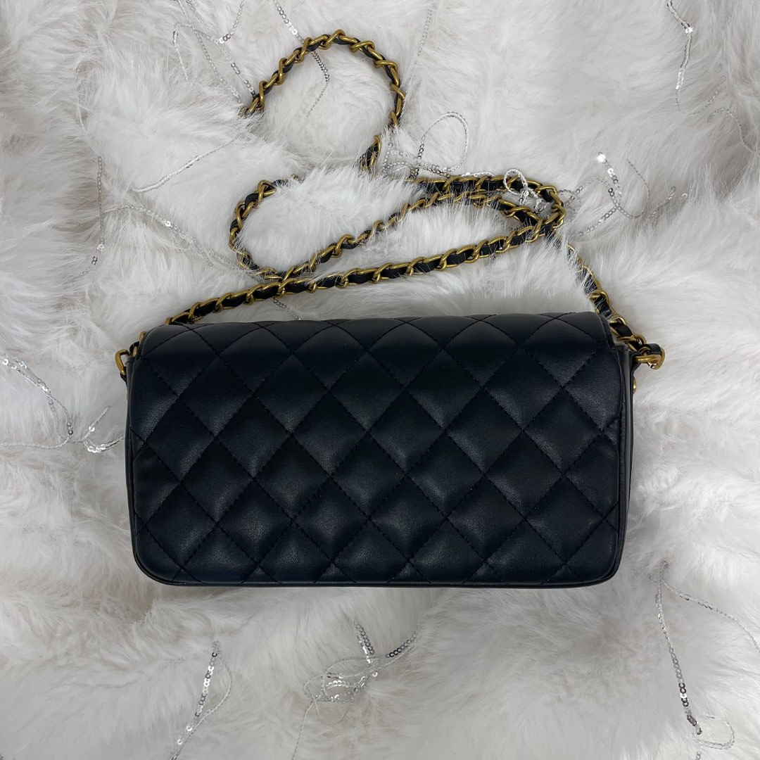 简约百搭高级感2024新大容量女包320黑