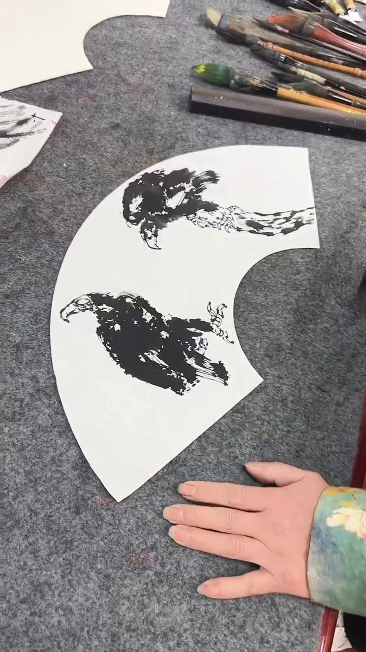 国画南**城周大拙/国画/花鸟