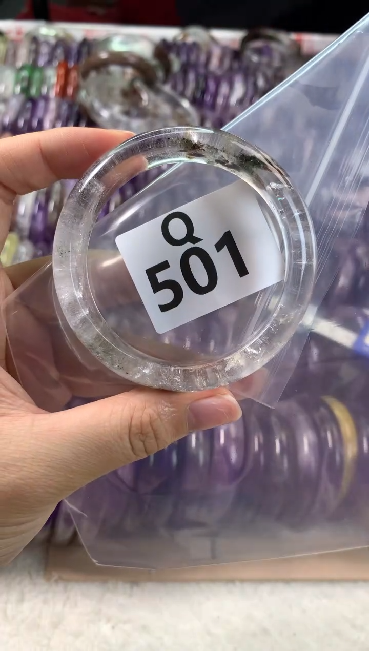 【闪购商品】水晶水晶手镯Q未镶嵌501-54