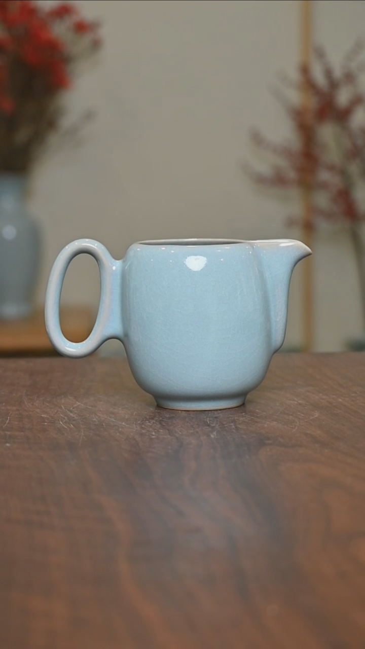 【闪购商品】其他微瑕天青釉无款美好时光公道