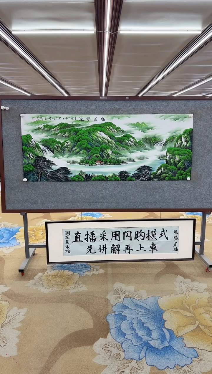 【闪购商品】书法绘画Y-刘雪红-小六尺-山水画