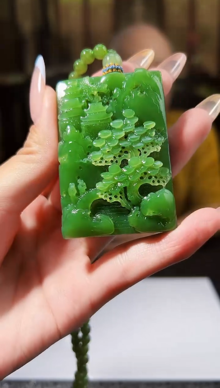 定制和田玉玉守匠心天然和田玉