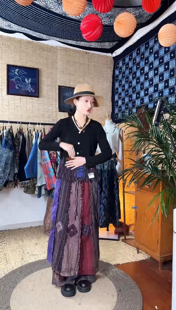 【闪购商品】设计师款刺绣裙子