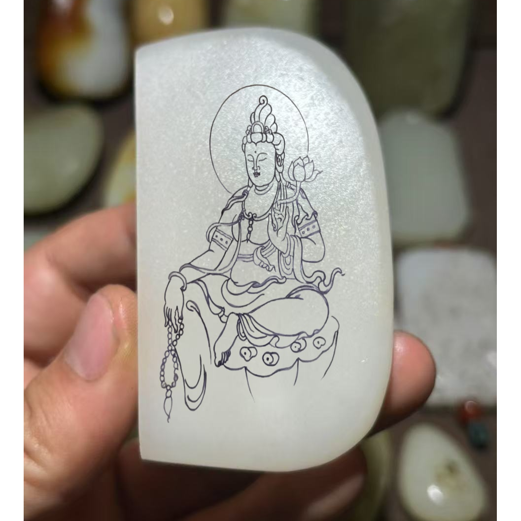 新疆和田玉定制雕刻挂件