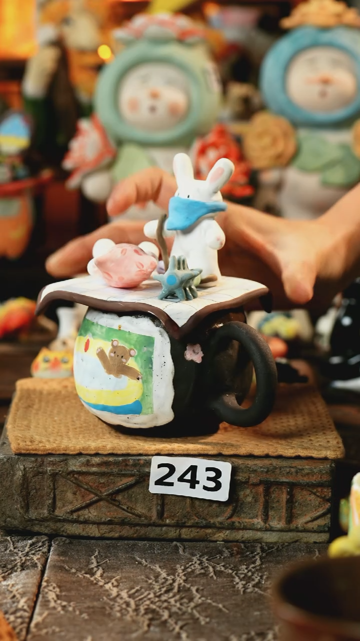 【闪购商品】瓷片设计师款手工手作