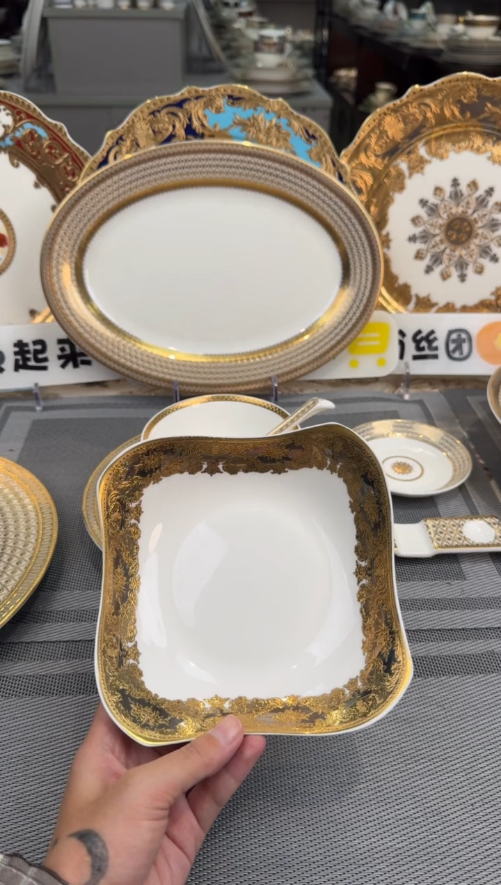 【闪购商品】瓷片6英寸沙拉碗两个   福利