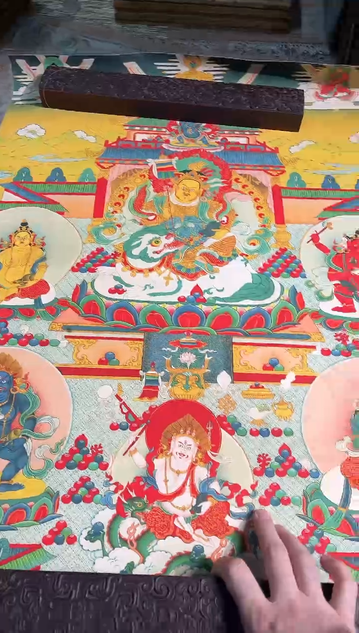 卷轴画天天的唐卡tk160