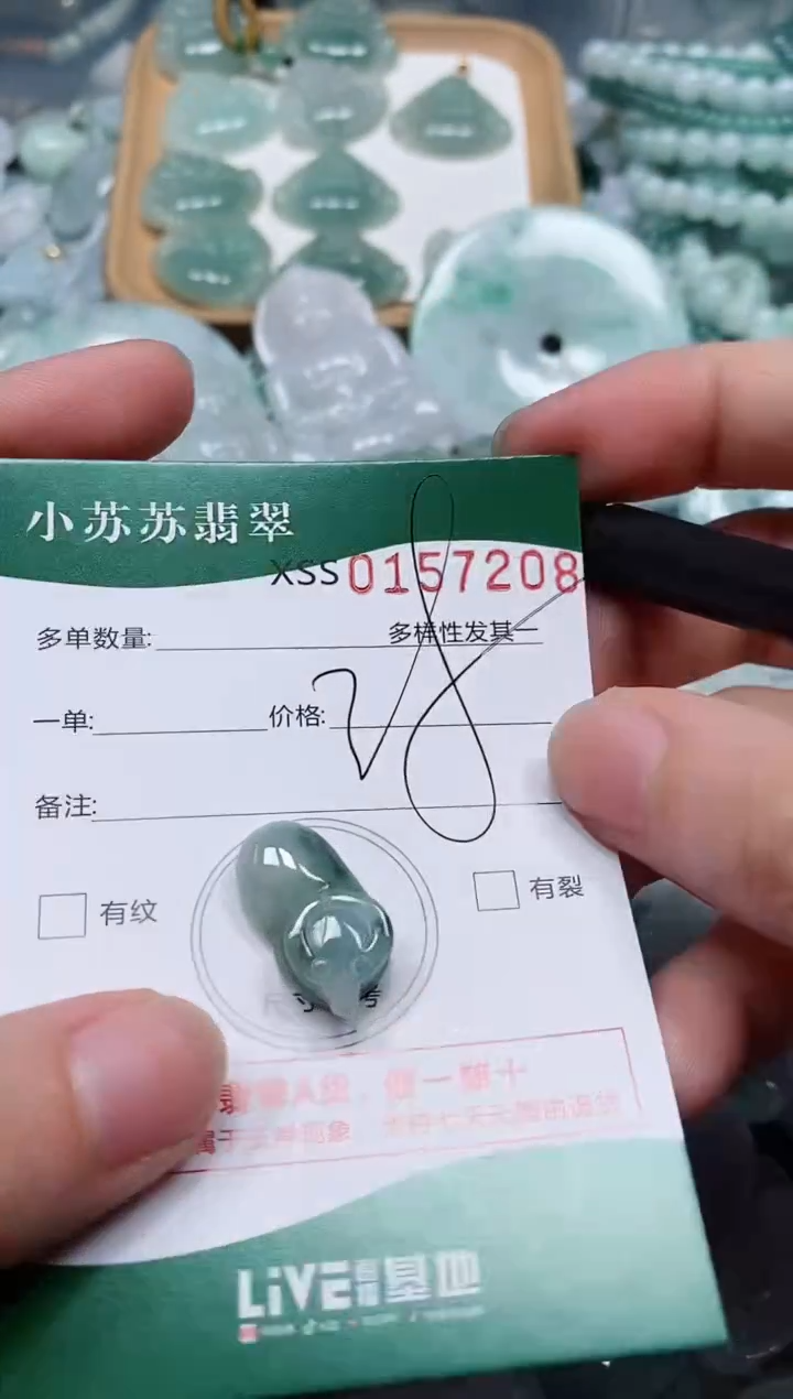 翡翠未镶嵌颈饰闪购商品0157208