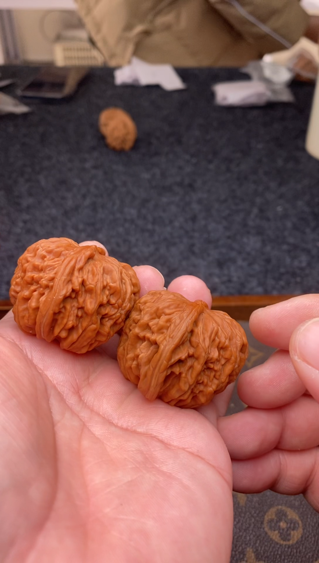 把件文玩核桃B99号42尺四座楼