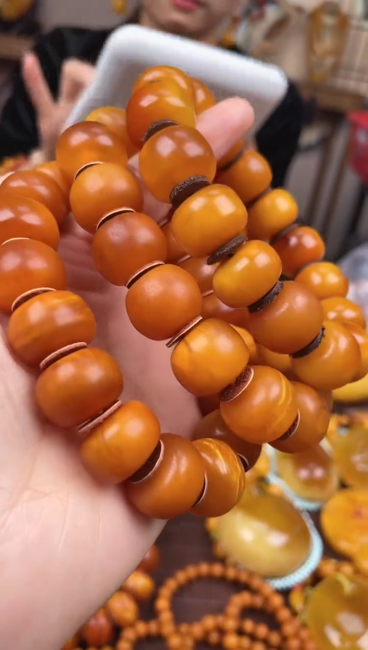 【闪购商品】琥珀裸石未镶嵌首饰 假1赔4 （多样性发货1件