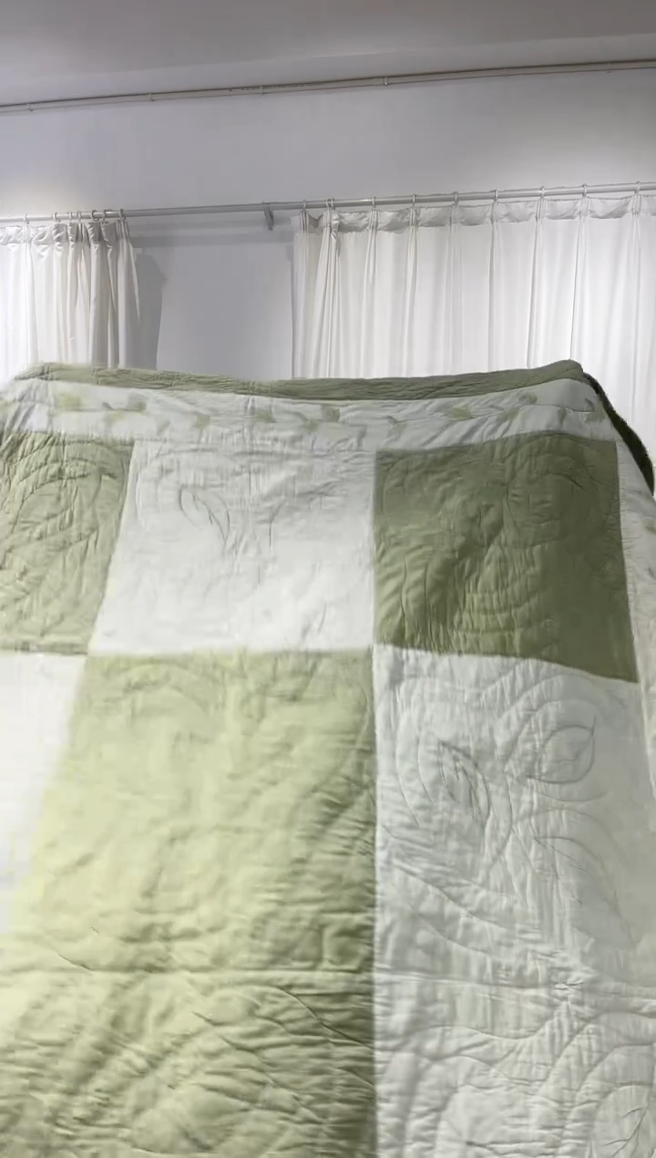 棉180*200纯棉床盖74号大瑕疵