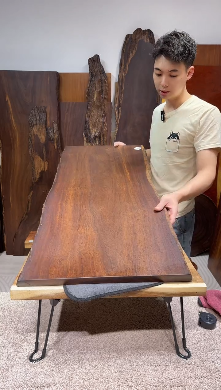 【闪购商品】风车木（黑檀木）尺寸100*43*2.3编号604