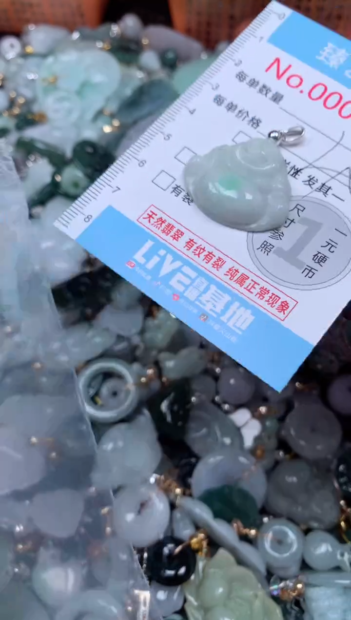 颈饰未镶嵌翡翠8381