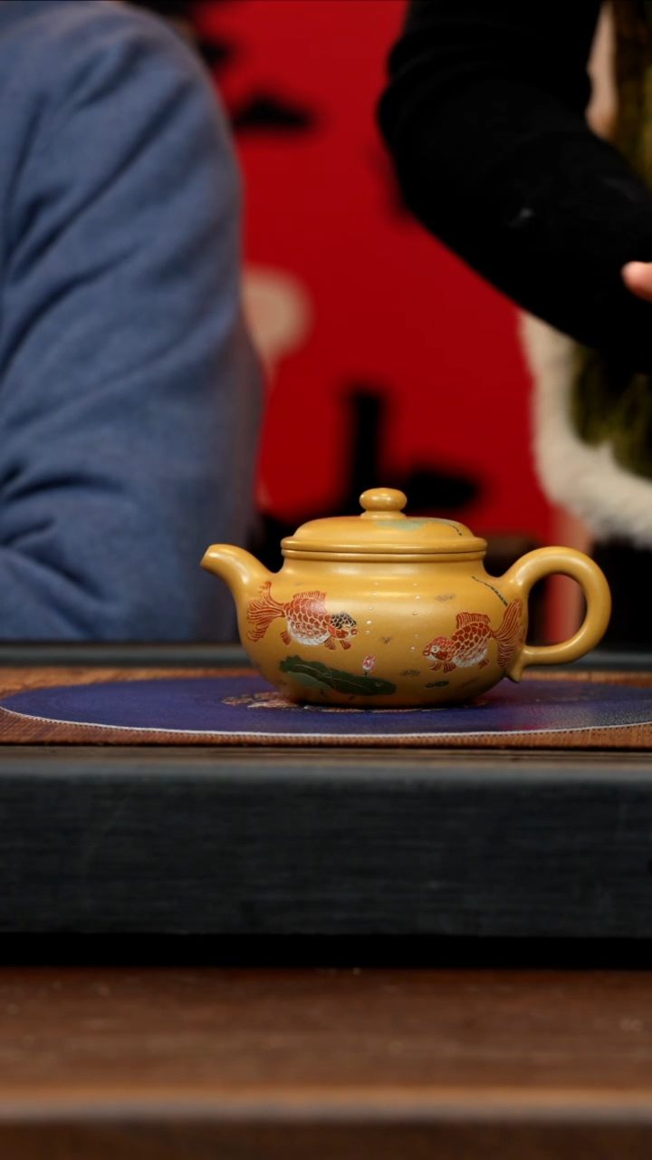 【闪购商品】紫砂茶壶BYM 黄金朱泥 仿古