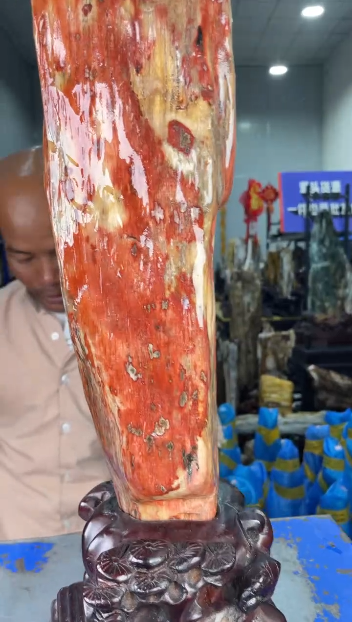 【闪购商品】硅化玉摆件未镶嵌71