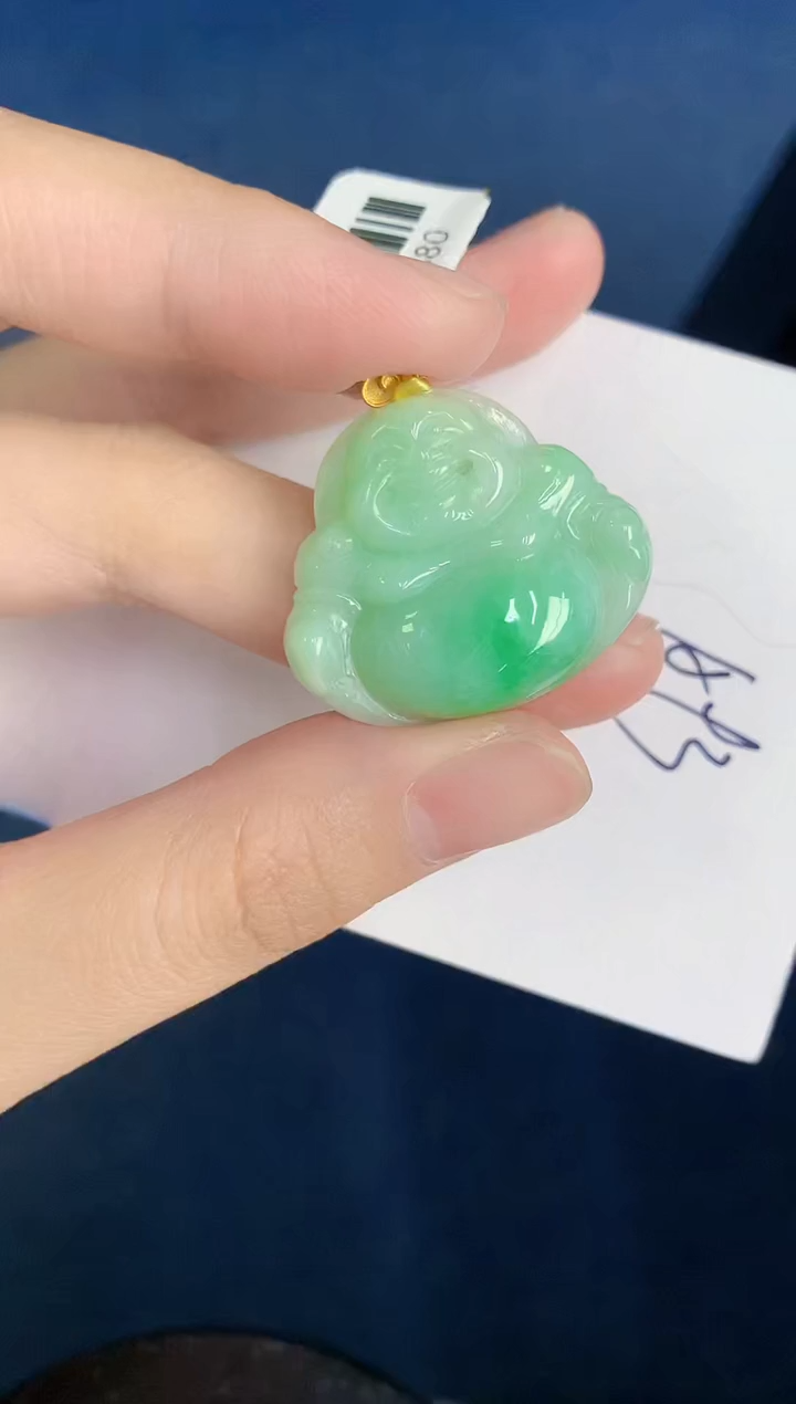 【闪购商品】翡翠颈饰18K金镶嵌000000000