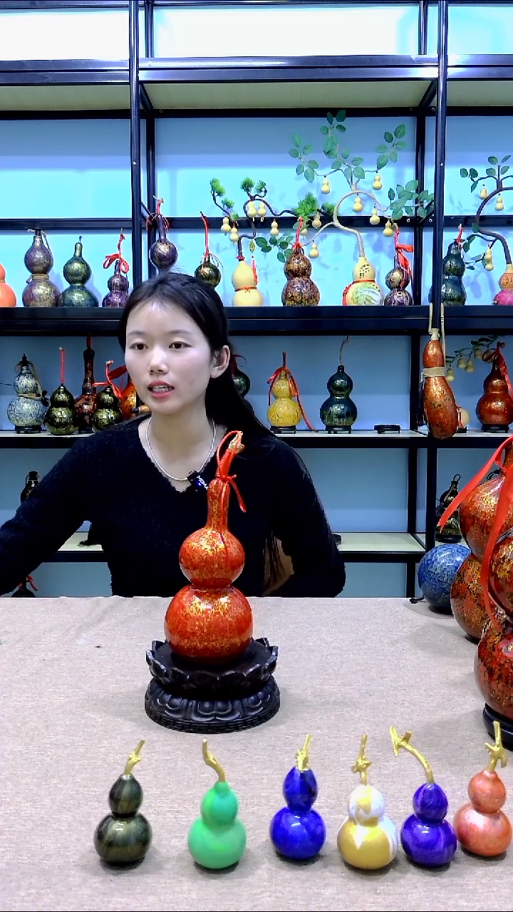 大漆工艺品天然葫芦