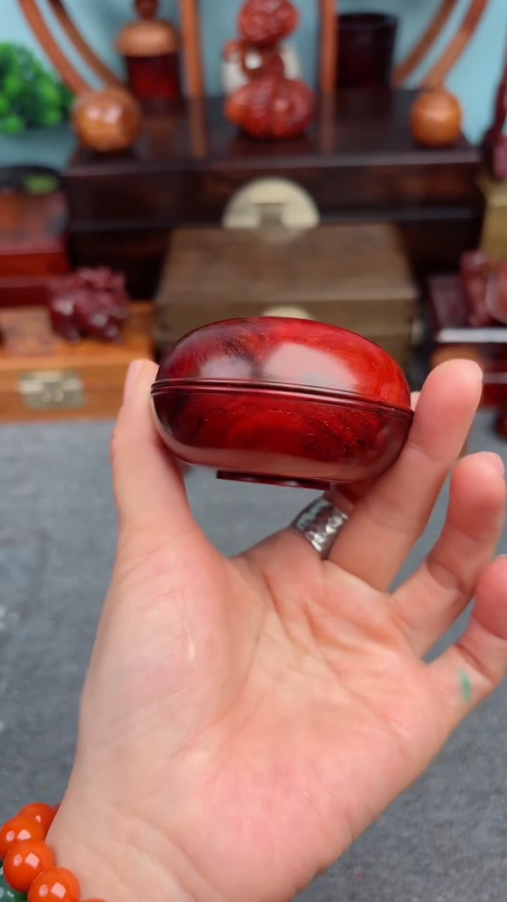 【闪购商品】老板娘推荐一木掏挖胭脂盒