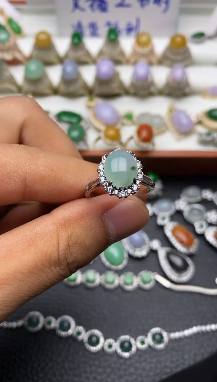 未镶嵌戒指翡翠/0045