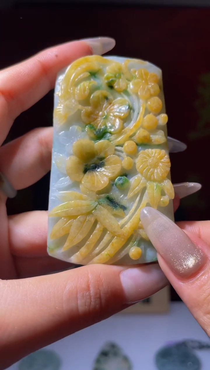 【闪购商品】定制翡翠未镶嵌WCXY022137