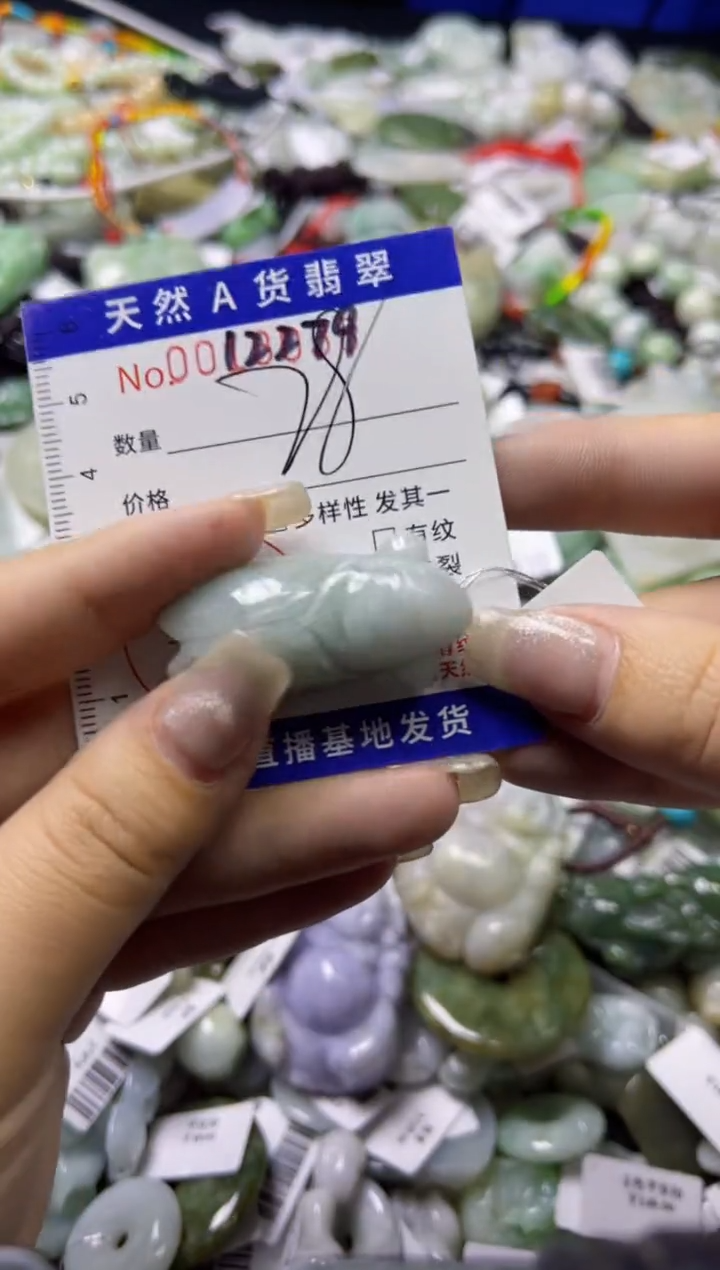 【闪购商品】翡翠颈饰未镶嵌00012279