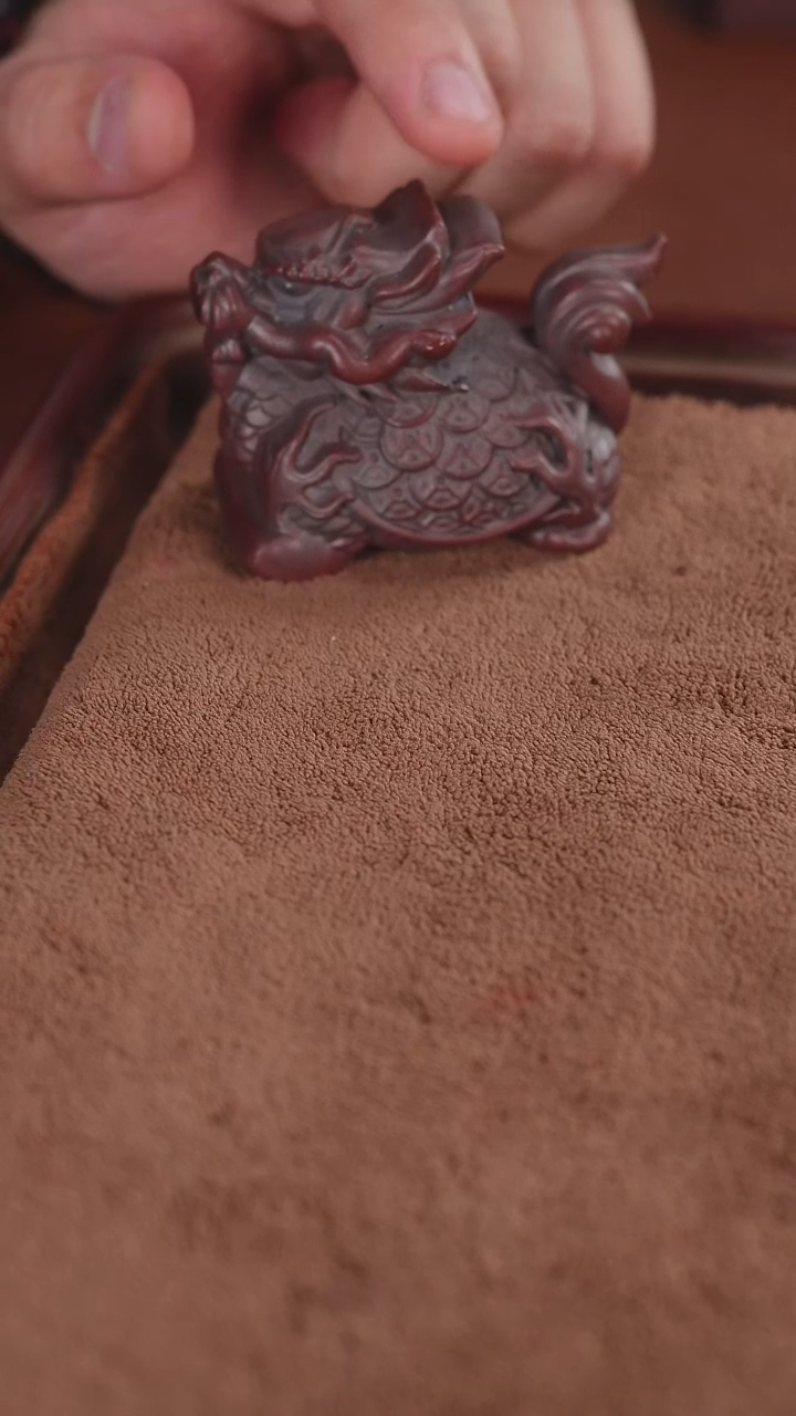 【闪购商品】紫砂茶宠龙龟铁血砂