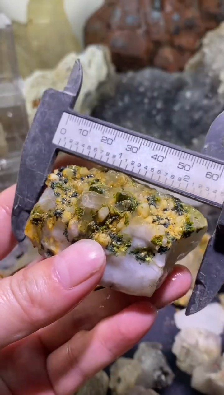 未镶嵌珠宝半成品水晶37号莫奈四川美姑超七花园水晶