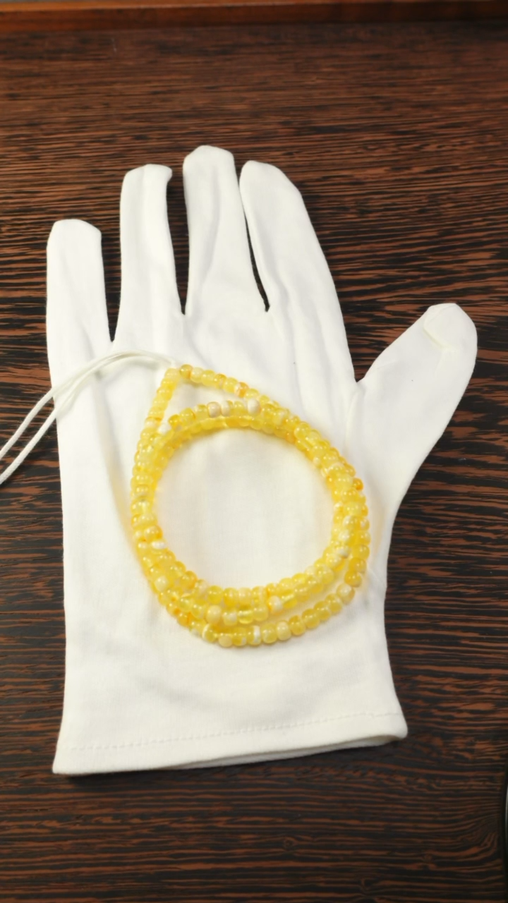 【闪购商品】蜜蜡手链未镶嵌X3/5.5mm老型蜜蜡108