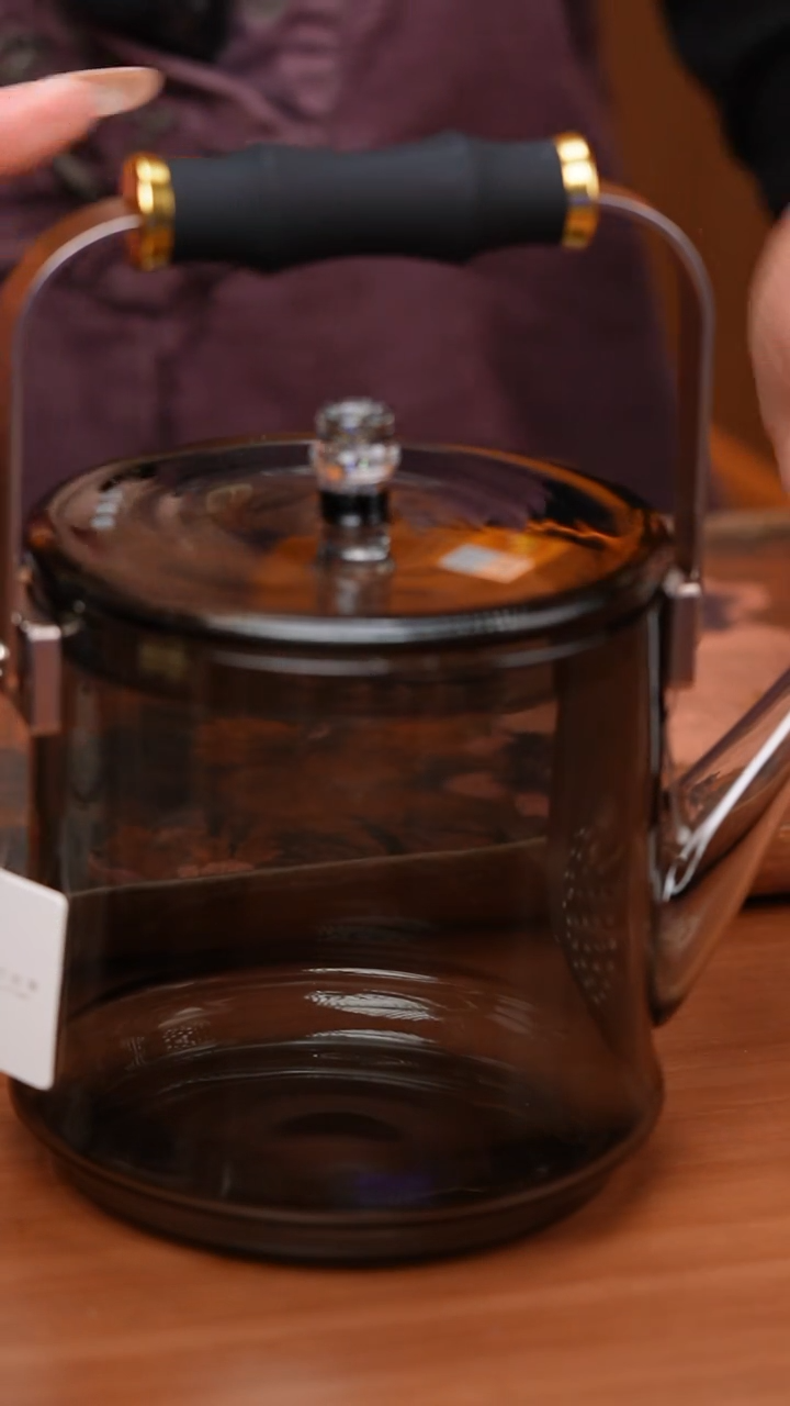 【闪购商品】禾器/烟灰君若壶/滤片款/黑硅胶把