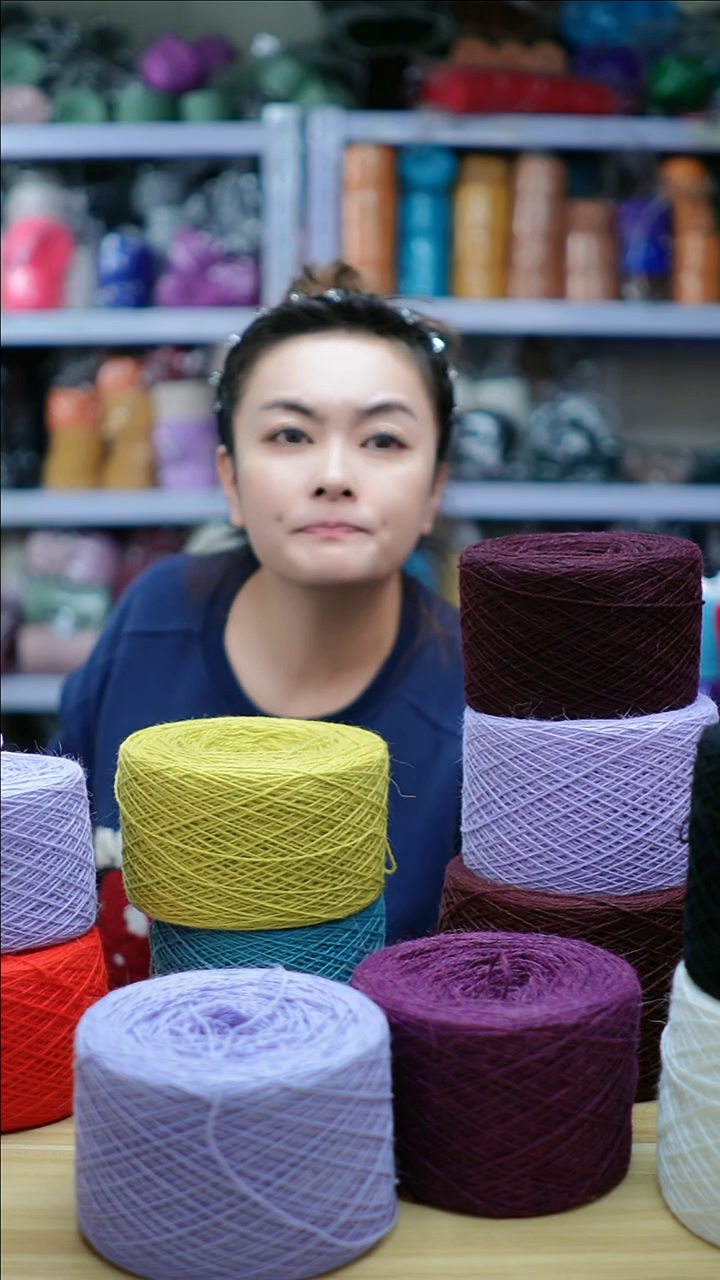 貂毛欢姐手编线A687