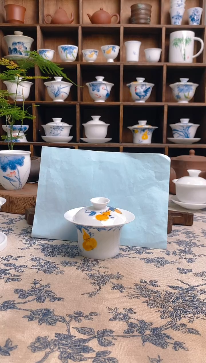 【闪购商品】盖碗/杯群芳斋闪购链接（以闪拍图片为准）