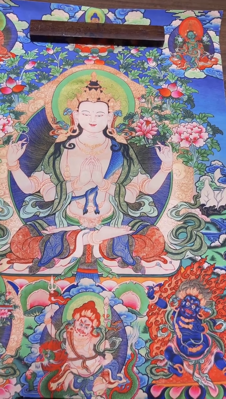 卷轴画唐卡16093