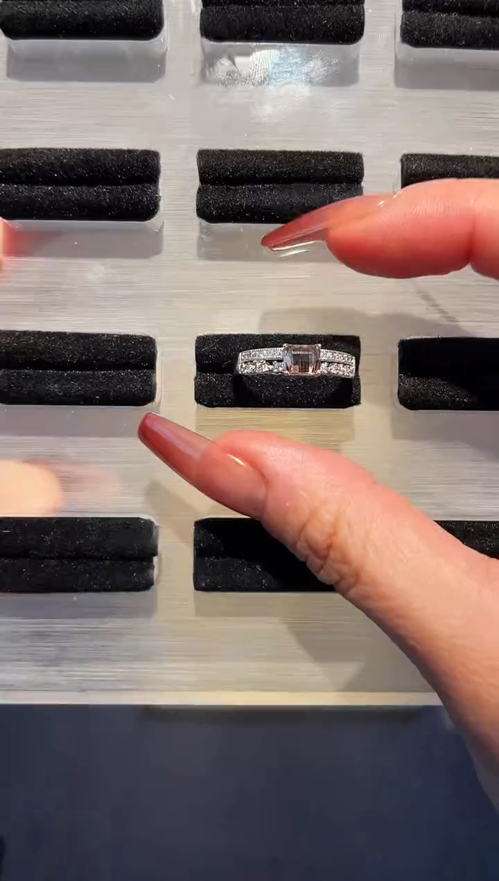 【闪购商品】碧玺戒指银S925镶嵌发一（04）