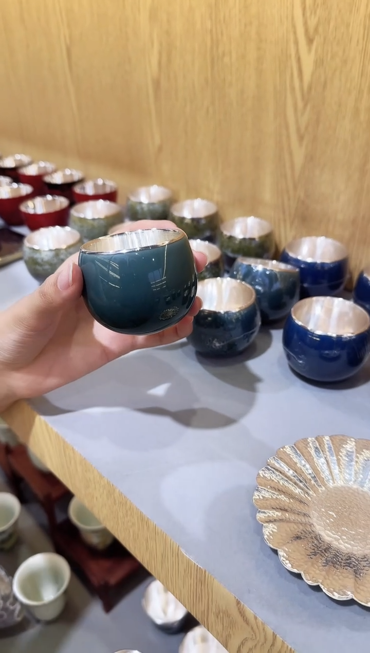 瓷包银杯瓷包银杯