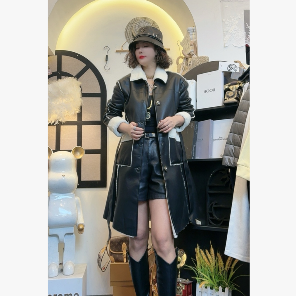 D25 122908 韩系新款显瘦气质外套加厚