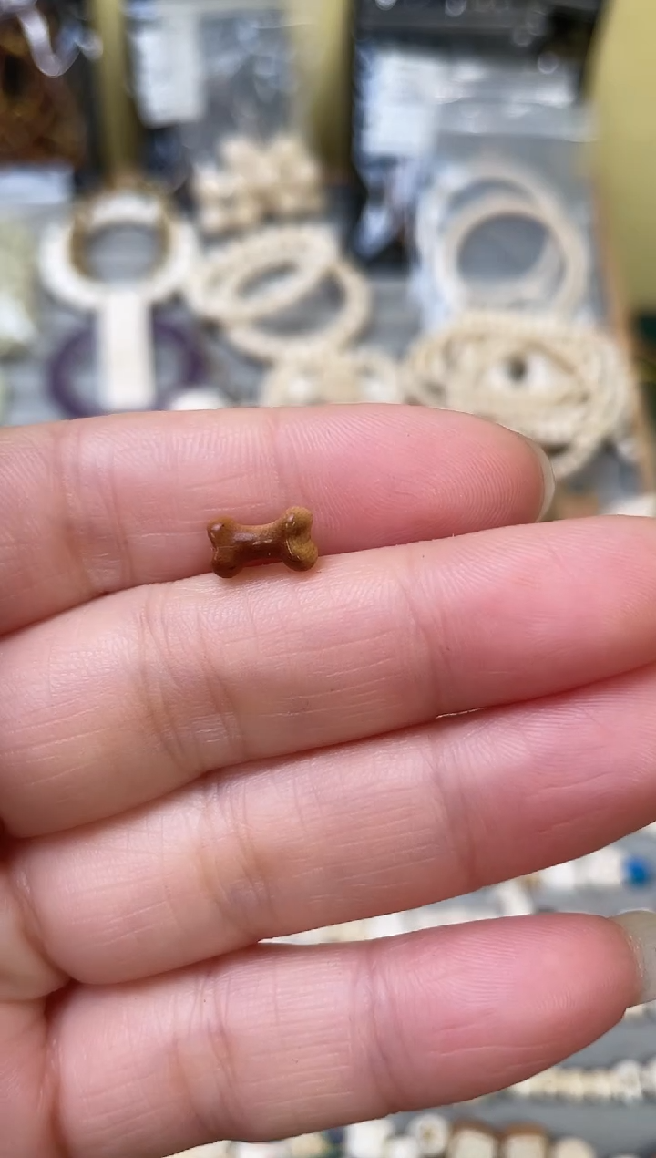 手串/手链/手镯猛犸象牙咖料小骨头