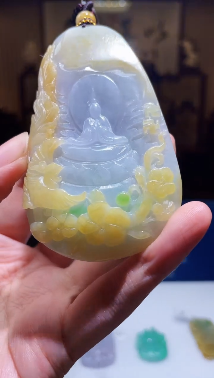 【闪购商品】翡翠颈饰未镶嵌M-@@JHZA0223100