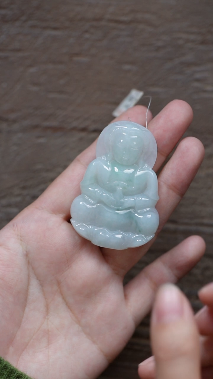 未镶嵌挂件翡翠66230924-02