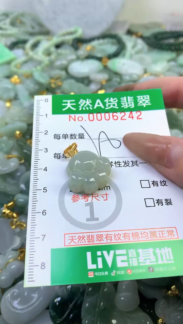 颈饰未镶嵌翡翠未镶嵌a货翡翠