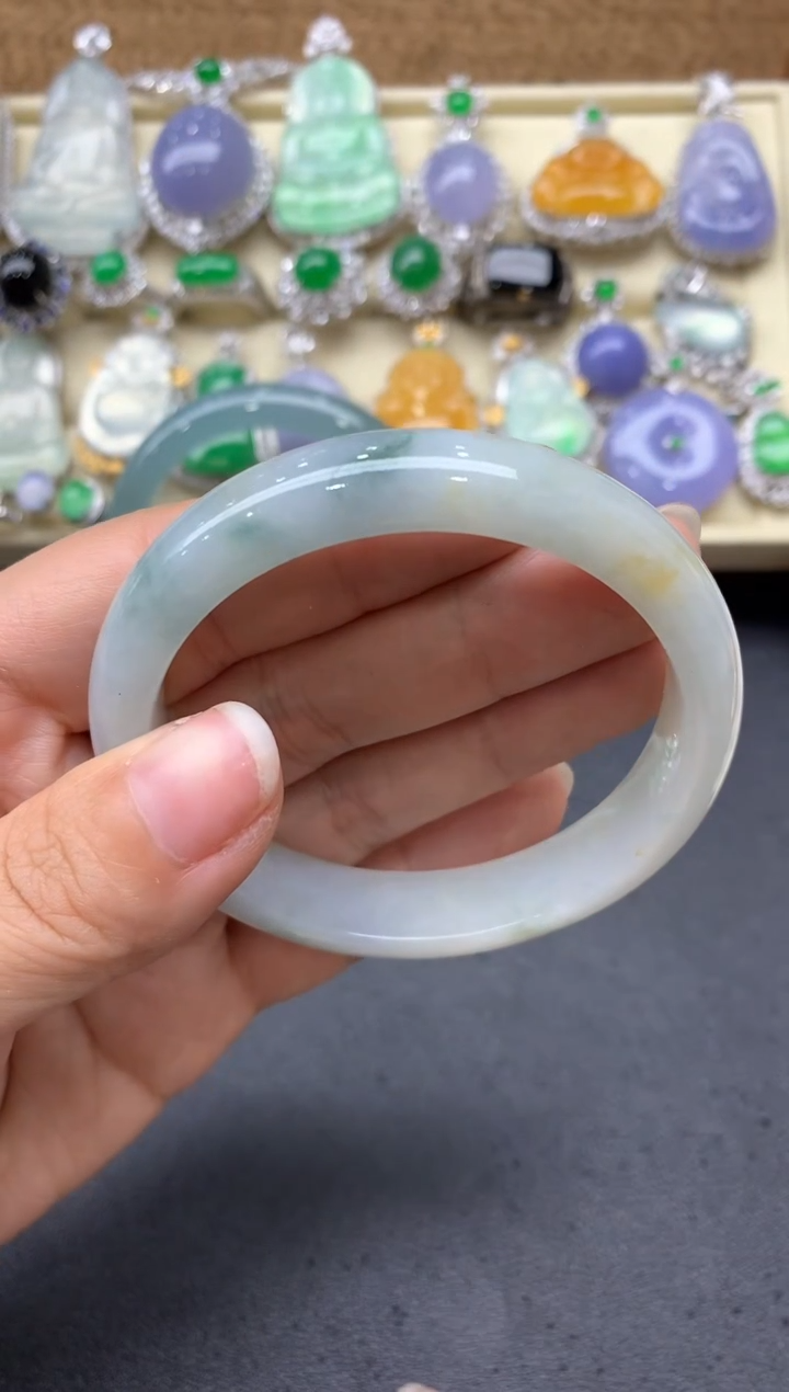 【闪购商品】翡翠手镯未镶嵌343-中国好珍宝