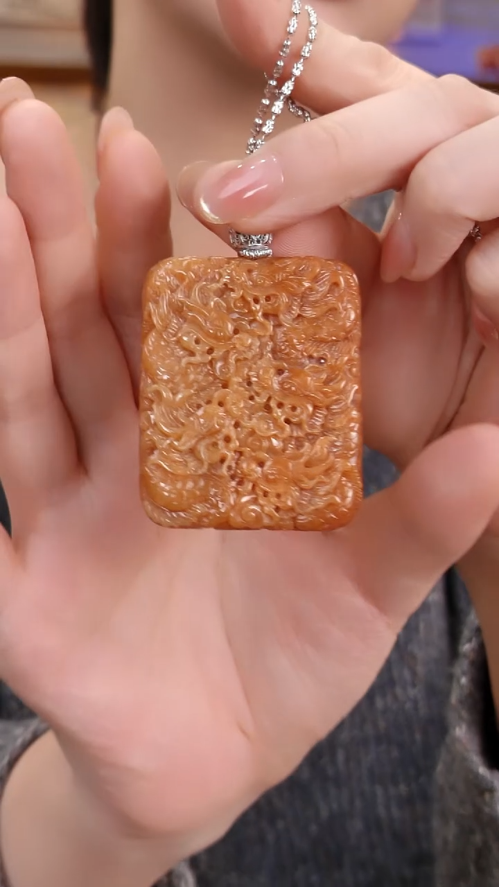 颈饰未镶嵌翡翠国风