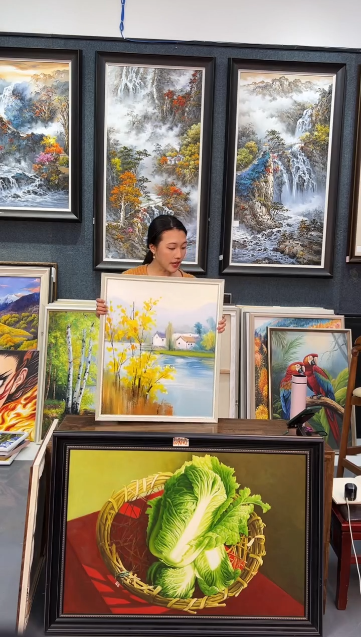 【闪购商品】油画96号 50*60 风景-手绘油画