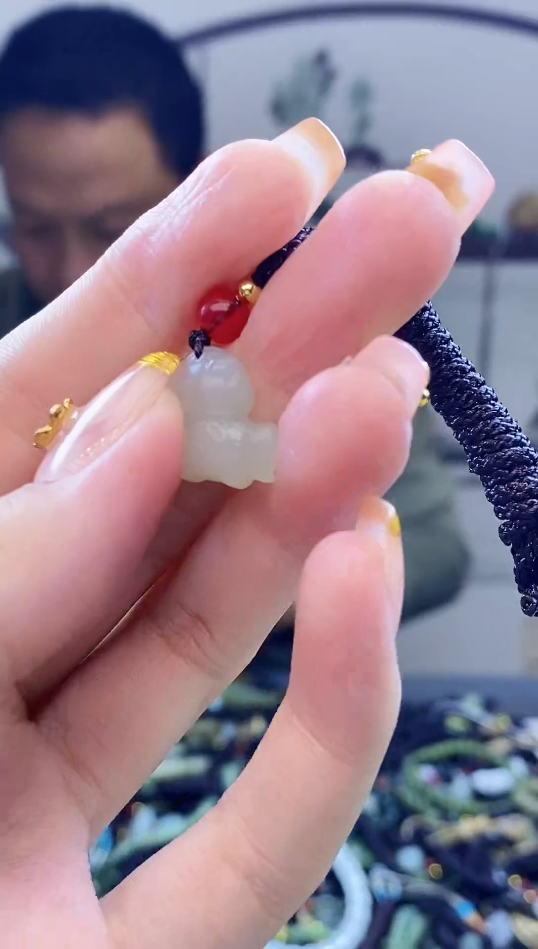 颈饰未镶嵌和田玉多样性发拍一发一