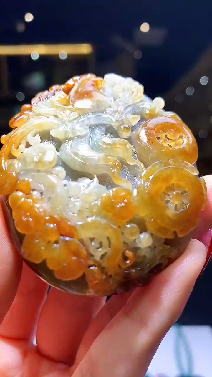 【闪购商品】定制翡翠未镶嵌1004hm-毛货挂件41